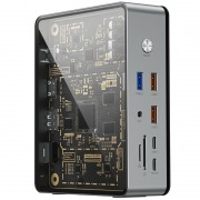 Перехідник HUB WIWU Matrix docking station 16in1 W1601, Gray