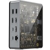 Перехідник HUB WIWU Matrix docking station 16in1 W1601, Gray