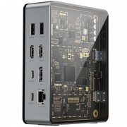 Перехідник HUB WIWU Matrix docking station 16in1 W1601, Gray