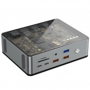 Перехідник HUB WIWU Matrix docking station 16in1 W1601, Gray