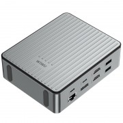 Перехідник HUB WIWU Matrix docking station 16in1 W1601, Gray