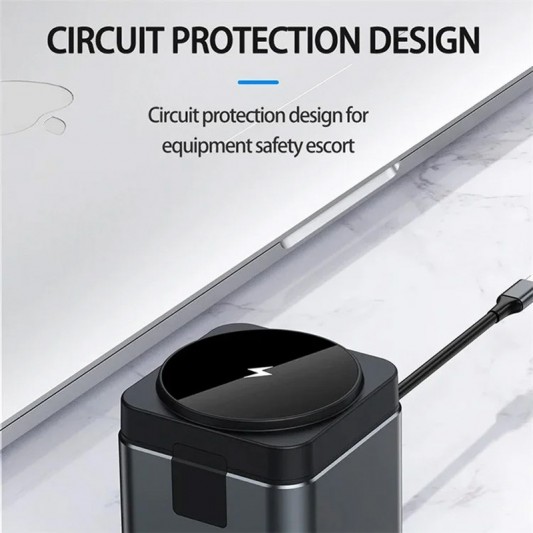 БЗП + HUB WIWU Wi-W025 Cube 9in1 USB-C Gray - зображення 5 