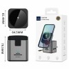 Беспроводная зарядка + HUB WIWU Wi-W025 Cub 9in1 USB-C, Gray