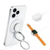 БЗП WIWU Wi-W027 3 in 1 wireless charger White БЗП WIWU Wi-W027 3 in 1 wireless charger White