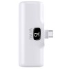 Портативний ЗП Power Bank WIWU Wi-P017-C Type-C 5000 mAh, White