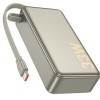 Портативний ЗП Power Bank Hoco Q27A Jewel 33W 10000 mAh, Titanium gold