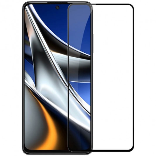 Захисне скло Nillkin (CP+PRO) для Xiaomi Poco F6 Чорний - зображення 1 