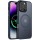 TPU+PC чехол Metal Buttons with MagSafe Colorful для Apple iPhone 16 Pro (6.3") Синий / Navy Blue