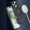 TPU+PC чохол Metal Buttons with MagSafe Colorful для Apple iPhone 16 Pro Max (6.9"), Чорний