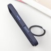 TPU+PC чехол Metal Buttons with MagSafe Colorful HQ Ring для Apple iPhone 16 (6.1"), Dark Blue