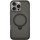 TPU+PC чехол Metal Buttons with MagSafe Colorful HQ Ring для Apple iPhone 16 Pro (6.3") Black