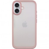 TPU+PC чехол Metal Buttons для Apple iPhone 16 (6.1 дюйма) Розовый TPU+PC чехол Metal Buttons для Apple iPhone 16 (6.1 дюйма) Розовый