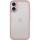 TPU+PC чехол Metal Buttons для Apple iPhone 16 (6.1") Розовый