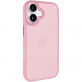 TPU+PC чохол Metal Buttons для Apple iPhone 16 (6.1") Рожевий TPU+PC чохол Metal Buttons для Apple iPhone 16 (6.1") Рожевий