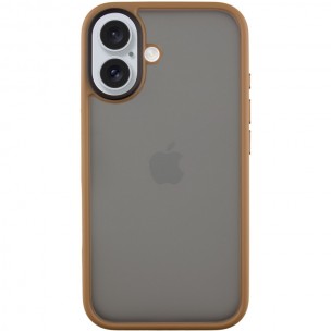 TPU+PC чехол Metal Buttons для Apple iPhone 16 (6.1