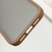 TPU+PC чохол Metal Buttons для Apple iPhone 16 (6.1"), Золотий