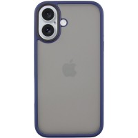 TPU+PC чехол Metal Buttons для Apple iPhone 16 (6.1