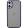 TPU+PC чехол Metal Buttons для Apple iPhone 16 (6.1") Синий