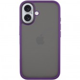 TPU+PC чехол Metal Buttons для Apple iPhone 16 (6.1 дюйма) Темно-Фиолетовый TPU+PC чехол Metal Buttons для Apple iPhone 16 (6.1 дюйма) Темно-Фиолетовый