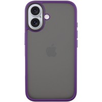 TPU+PC чехол Metal Buttons для Apple iPhone 16 (6.1