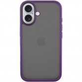 TPU+PC чохол Metal Buttons для Apple iPhone 16 (6.1") Темно-Фіолетовий TPU+PC чохол Metal Buttons для Apple iPhone 16 (6.1") Темно-Фіолетовий