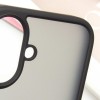 TPU+PC чехол Metal Buttons для Apple iPhone 16 (6.1"), Черный