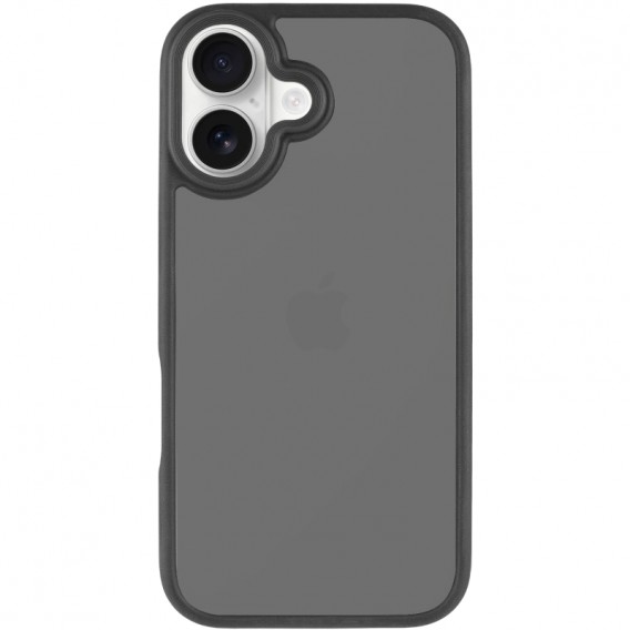 TPU+PC чехол Metal Buttons для Apple iPhone 16 (6.1) Черный TPU+PC чехол Metal Buttons для Apple iPhone 16 (6.1) Черный