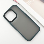 TPU+PC чехол Metal Buttons для Apple iPhone 16 Pro (6.3"), Зеленый