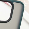 TPU+PC чохол Metal Buttons для Apple iPhone 16 Pro (6.3"), Зелений