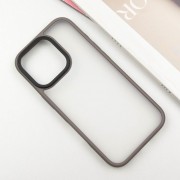 TPU+PC чехол Metal Buttons для Apple iPhone 16 Pro Max (6.9"), Серый