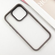 TPU+PC чехол Metal Buttons для Apple iPhone 16 Pro Max (6.9"), Серый