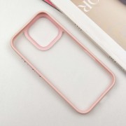 TPU+PC чехол Metal Buttons для Apple iPhone 16 Pro Max (6.9"), Розовый