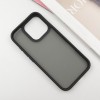 TPU+PC чехол Metal Buttons для Apple iPhone 16 Pro Max (6.9"), Черный