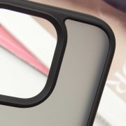 TPU+PC чехол Metal Buttons для Apple iPhone 16 Pro Max (6.9"), Черный