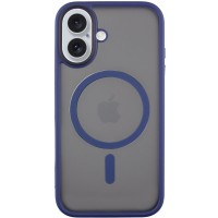 TPU+PC чехол Metal Buttons with MagSafe для Apple iPhone 16 (6.1