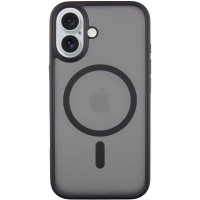 TPU+PC чехол Metal Buttons with MagSafe для Apple iPhone 16 (6.1