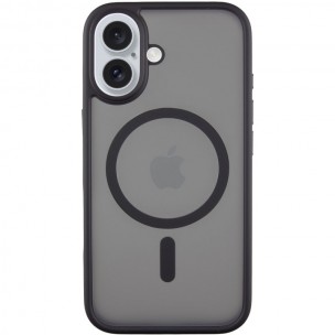 TPU+PC чехол Metal Buttons with MagSafe для Apple iPhone 16 (6.1
