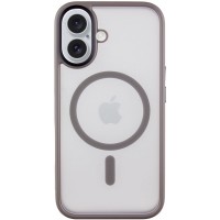 TPU+PC чехол Metal Buttons with MagSafe для Apple iPhone 16 (6.1