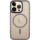 TPU+PC чехол Metal Buttons with MagSafe для Apple iPhone 16 Pro (6.3") Серый