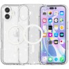 Чохол TPU Galaxy Sparkle (MagFit) для Apple iPhone 16 (6.1"), Clear+Glitter