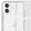 Чохол TPU Galaxy Sparkle (MagFit) для Apple iPhone 16 (6.1"), Clear+Glitter