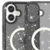 Чохол TPU Galaxy Sparkle (MagFit) для Apple iPhone 16 Plus (6.7"), Black+Glitter