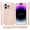 Чохол TPU Galaxy Sparkle (MagFit) для Apple iPhone 16 Pro Max (6.9"), Gold+Glitter
