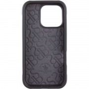 Шкіряний чохол Polo Santa Barbara Barton для Apple iPhone 16 Pro (6.3"), Black / Yellow