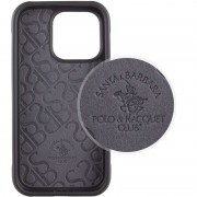 Шкіряний чохол Polo Santa Barbara Barton для Apple iPhone 16 Pro Max (6.9"), Black / Navy