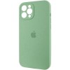 Чехол Silicone Case Full Camera Protective (AA) для Apple iPhone 12 Pro (6.1"), Зеленый / Pistachio