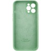 Чехол Silicone Case Full Camera Protective (AA) для Apple iPhone 12 Pro (6.1"), Зеленый / Pistachio