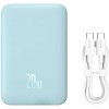 Портативное ЗУ Power Bank Baseus Magnetic Mini OS 20W c БЗУ 10000 mAh (PPCX110105), Blue