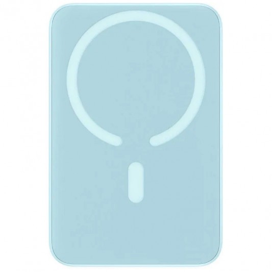 Портативний ЗП Power Bank Baseus Magnetic Mini OS 20W c БЗП 10000 mAh (PPCX110105) Blue - зображення 2 