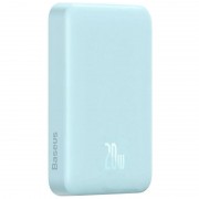 Портативний ЗП Power Bank Baseus Magnetic Mini OS 20W з БЗП 10000 mAh (PPCX110105), Blue